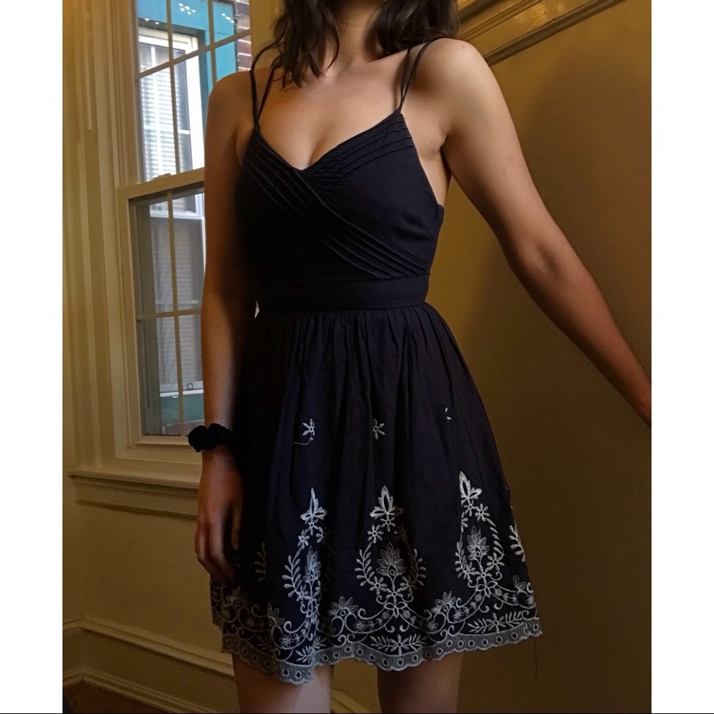 Navy Blue Sundress